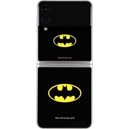 DC Comics Batman Movie 1989 Logo Galaxy Z Flip4 5G Skin